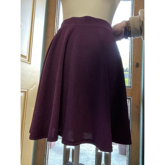 Haute Fox 2X Womens Purple Skater Mini Skirt Dance Cosplay - Picture 2 of 3